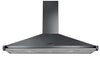 Rangemaster RCLAHDC110SL/C Classic 110cm Chimney Hood - Slate/Chrome Rail