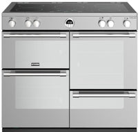 Stoves Sterling S1000Ei MK22 100cm Electric Range Cooker with Induction Hob - Stainless Steel