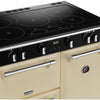 Stoves Precision Deluxe D900Ei TCH 90cm Electric Range Cooker with Induction Hob - Classic Cream