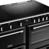 Stoves Richmond Deluxe D1000Ei RTY 100cm Electric Range Cooker with Induction Hob - Black