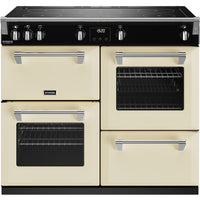 Stoves Richmond Deluxe D1000Ei TCH 100cm Electric Range Cooker with Induction Hob - Classic Cream
