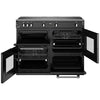 Stoves Richmond Deluxe D1100Ei TCH 110cm Electric Range Cooker with Induction Hob - Black