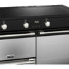 Stoves Sterling Deluxe D1000Ei TCH 100cm Electric Range Cooker with Induction Hob - Black
