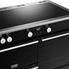 Stoves Precision Deluxe D1000Ei ZLS 100cm Electric Range Cooker with Induction Hob - Black