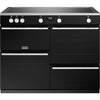 Stoves Precision Deluxe D1100Ei TCH 110cm Electric Range Cooker with Induction Hob - Black