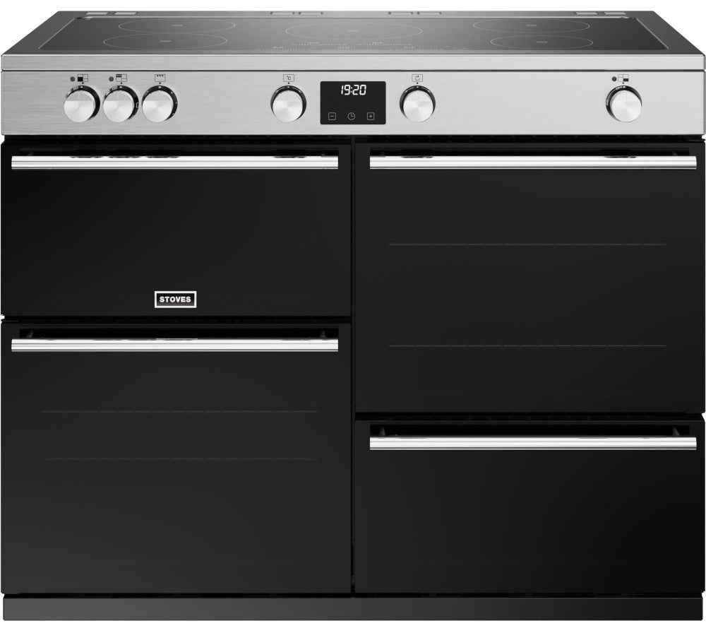 Stoves Precision Deluxe D1100Ei TCH 110cm Electric Range Cooker with I Moores Appliances Ltd