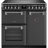 Stoves Richmond Deluxe D900Ei RTY 90cm Electric Range Cooker with Induction Hob - Anthracite