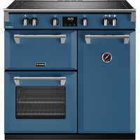 Stoves Richmond Deluxe D900Ei TCH 90cm Electric Range Cooker with Induction Hob - Thunder Blue