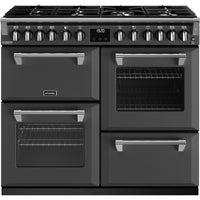 Stoves Richmond Deluxe D1000Ei RTY 100cm Electric Range Cooker with Induction Hob - Anthracite