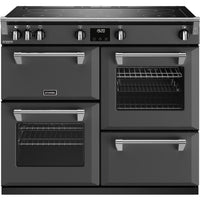 Stoves Richmond Deluxe D1000Ei TCH 100cm Electric Range Cooker with Induction Hob - Anthracite