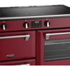 Stoves Richmond Deluxe D1000Ei TCH 100cm Electric Range Cooker with Induction Hob - Chilli Red