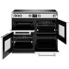 Stoves Richmond Deluxe D1000Ei TCH 100cm Electric Range Cooker with Induction Hob - Icy White