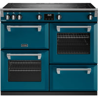 Stoves Richmond Deluxe D1000Ei TCH 100cm Electric Range Cooker with Induction Hob - Kingfisher Teal