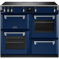 Stoves Richmond Deluxe D1000Ei TCH 100cm Electric Range Cooker with Induction Hob - Midnight Blue