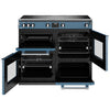 Stoves Richmond Deluxe D1000Ei TCH 100cm Electric Range Cooker with Induction Hob - Thunder Blue