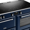 Stoves Richmond Deluxe D1100Ei TCH 110cm Electric Range Cooker with Induction Hob - Midnight Blue