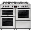 Belling Cookcentre X110G Professional 110cm Gas Range Cooker - Stainless Steel