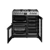 Belling Cookcentre 90DF 90cm Dual Fuel Range Cooker - Stainless Steel