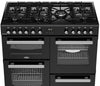 Belling Cookcentre 100DF 100cm Dual Fuel Range Cooker - Black
