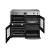 Belling Cookcentre 100Ei 100cm Electric Range Cooker with Induction Hob - Stainless Steel