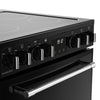 Belling Farmhouse 60E 60cm Electric Cooker with Ceramic Hob - Black
