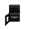 Belling Farmhouse 60E 60cm Electric Cooker with Ceramic Hob - Black