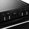 Belling Farmhouse 60E 60cm Electric Cooker with Ceramic Hob - Black