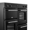 Belling Farmhouse 100Ei 100cm Electric Range Cooker with Induction Hob - Black