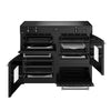 Belling Farmhouse 110Ei 110cm Electric Range Cooker with Induction Hob - Black