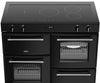 Belling Farmhouse 110Ei 110cm Electric Range Cooker with Induction Hob - Black