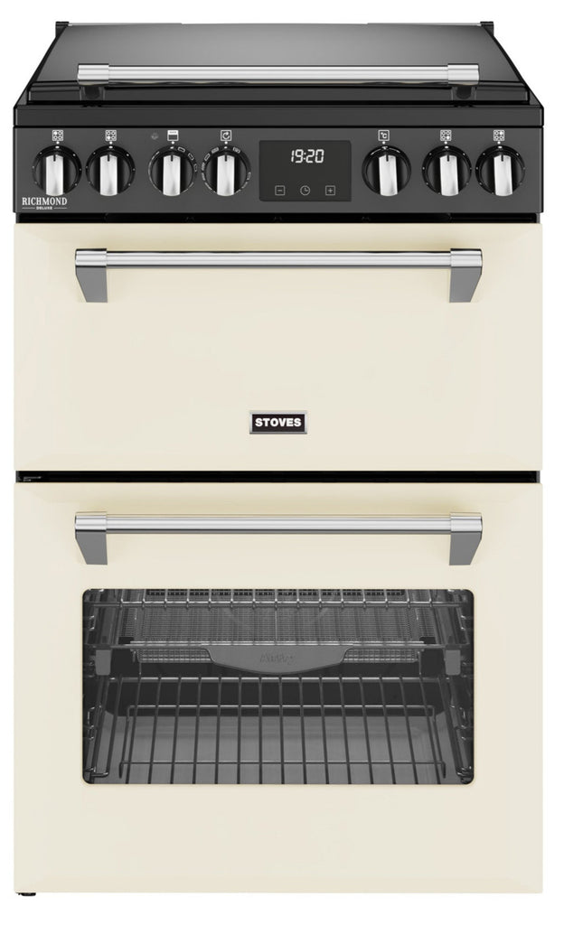 Stoves Richmond Deluxe 60Ei 60cm Electric Cooker with Induction Hob - Cream