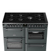 Stoves Richmond 110DF 110cm Dual Fuel Range Cooker - Anthracite