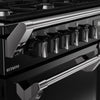 Stoves Richmond 110DF 110cm Dual Fuel Range Cooker - Black