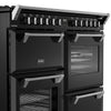 Stoves Richmond 110DF 110cm Dual Fuel Range Cooker - Black