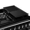 Stoves Richmond Deluxe 100DF 100cm Dual Fuel Range Cooker - Black