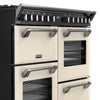 Stoves Richmond Deluxe 100DF 100cm Dual Fuel Range Cooker - Cream