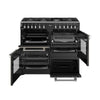 Stoves Richmond Deluxe 100DF 100cm Dual Fuel Range Cooker - Cream