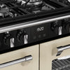 Stoves Richmond Deluxe 100DF 100cm Dual Fuel Range Cooker - Cream