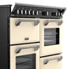 Stoves Richmond Deluxe 100Ei RTY 100cm Electric Range Cooker with Induction Hob - Cream