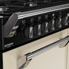 Stoves Richmond Deluxe 110DF 110cm Dual Fuel Range Cooker - Cream