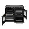 Stoves Richmond Deluxe 110Ei RTY 110cm Electric Range Cooker with Induction Hob - Cream