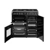 Stoves Richmond Deluxe 90DF 90cm Dual Fuel Range Cooker - Ice White