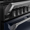 Stoves Richmond Deluxe 90DF 90cm Dual Fuel Range Cooker - Midnight Blue