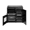 Stoves Richmond Deluxe 90Ei RTY 90cm Electric Range Cooker with Induction Hob - Ice White