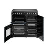Stoves Richmond Deluxe 90Ei RTY 90cm Electric Range Cooker with Induction Hob - Twilight Blue