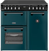 Stoves Richmond Deluxe 90Ei RTY 90cm Electric Range Cooker with Induction Hob - Deep Marine