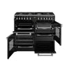 Stoves Richmond Deluxe 100DF 100cm Dual Fuel Range Cooker - Ice White