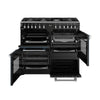Stoves Richmond Deluxe 100DF 100cm Dual Fuel Range Cooker - Twilight Blue