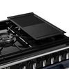 Stoves Richmond Deluxe 100DF 100cm Dual Fuel Range Cooker - Midnight Blue
