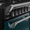Stoves Richmond Deluxe 100DF 100cm Dual Fuel Range Cooker - Deep Marine